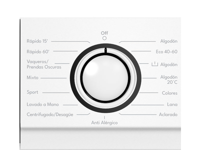 Imagen de Lavadora carga frontal  SERIE 3-W6105V 6 kg 1000 rpm a blanco