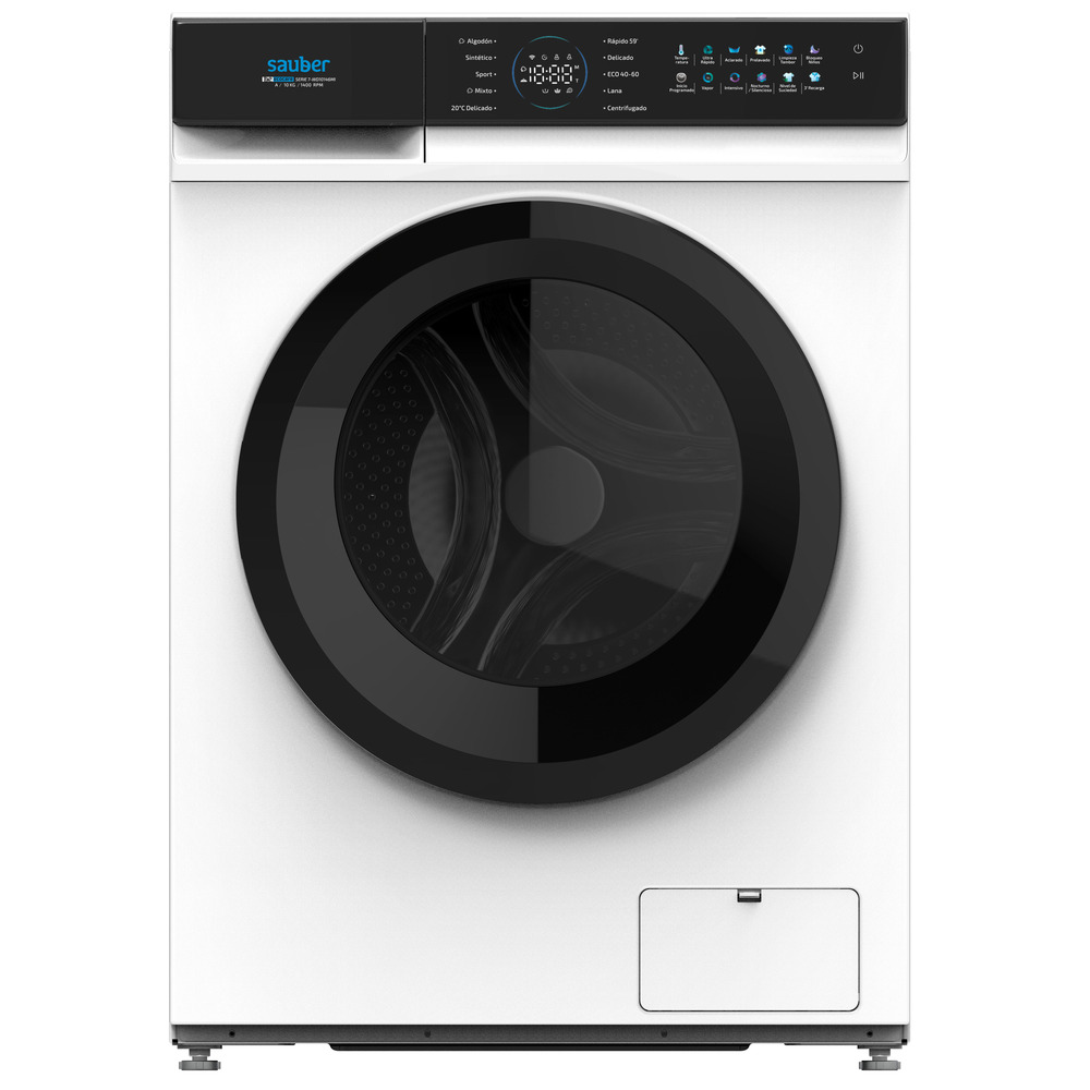 Imagen grande de Lavadora carga frontal  SERIE 7-WD10146MI 10 kg 1400 rpm a blanco