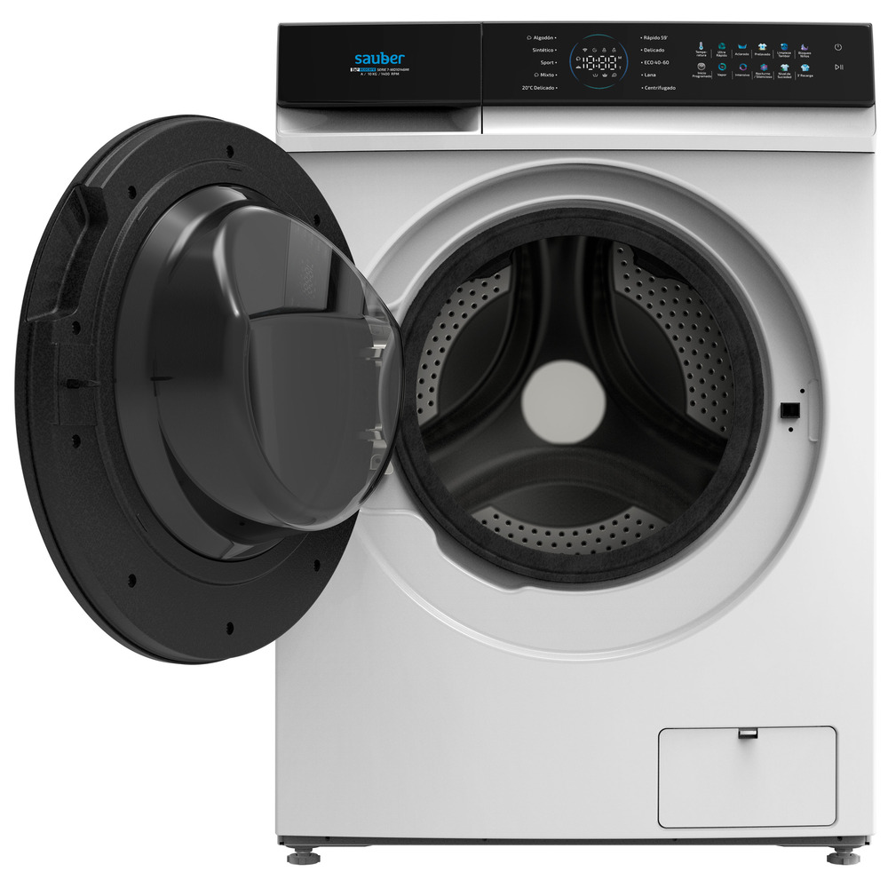 Imagen grande de Lavadora carga frontal  SERIE 7-WD10146MI 10 kg 1400 rpm a blanco