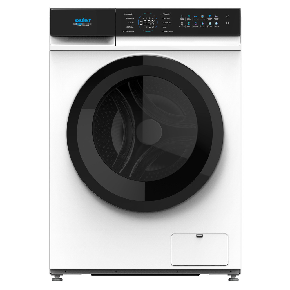 Imagen grande de Lavadora carga frontal  SERIE 7-WD8146MI 8 kg 1400 rpm a blanco