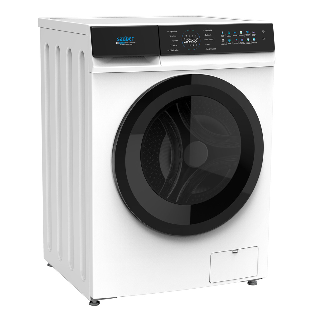Imagen grande de Lavadora carga frontal  SERIE 7-WD8146MI 8 kg 1400 rpm a blanco